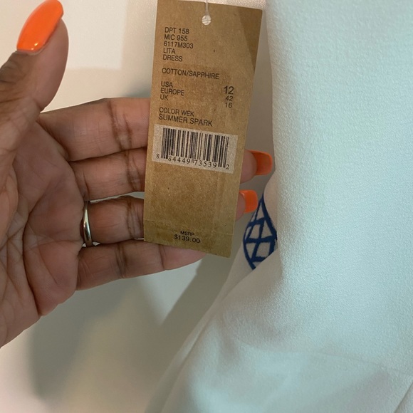 #46 CREMIEUX Lita Dress size 12 NWT - Picture 7 of 12